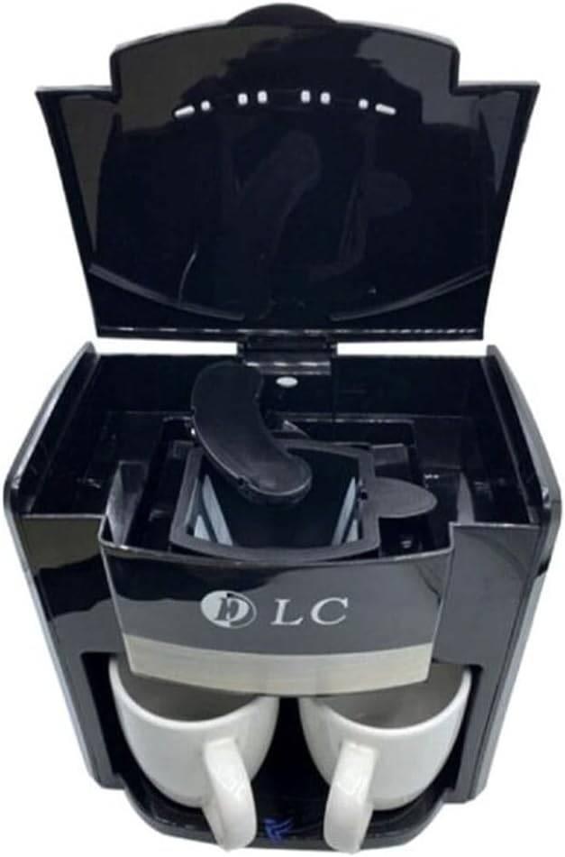 ماكينة تحضير القهوة بسعة 0.3 لتر مع كوبين من البورسلين – DLC-CM7312