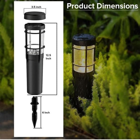 مصابيح حدائق LED تعمل بالطاقة الشمسية