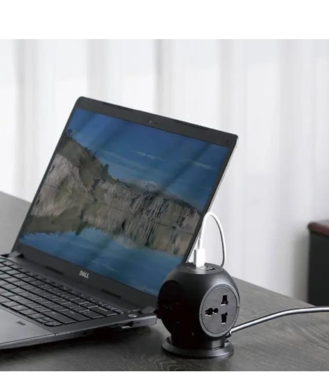 Green Lion Universal Multi-Port Desktop Socket