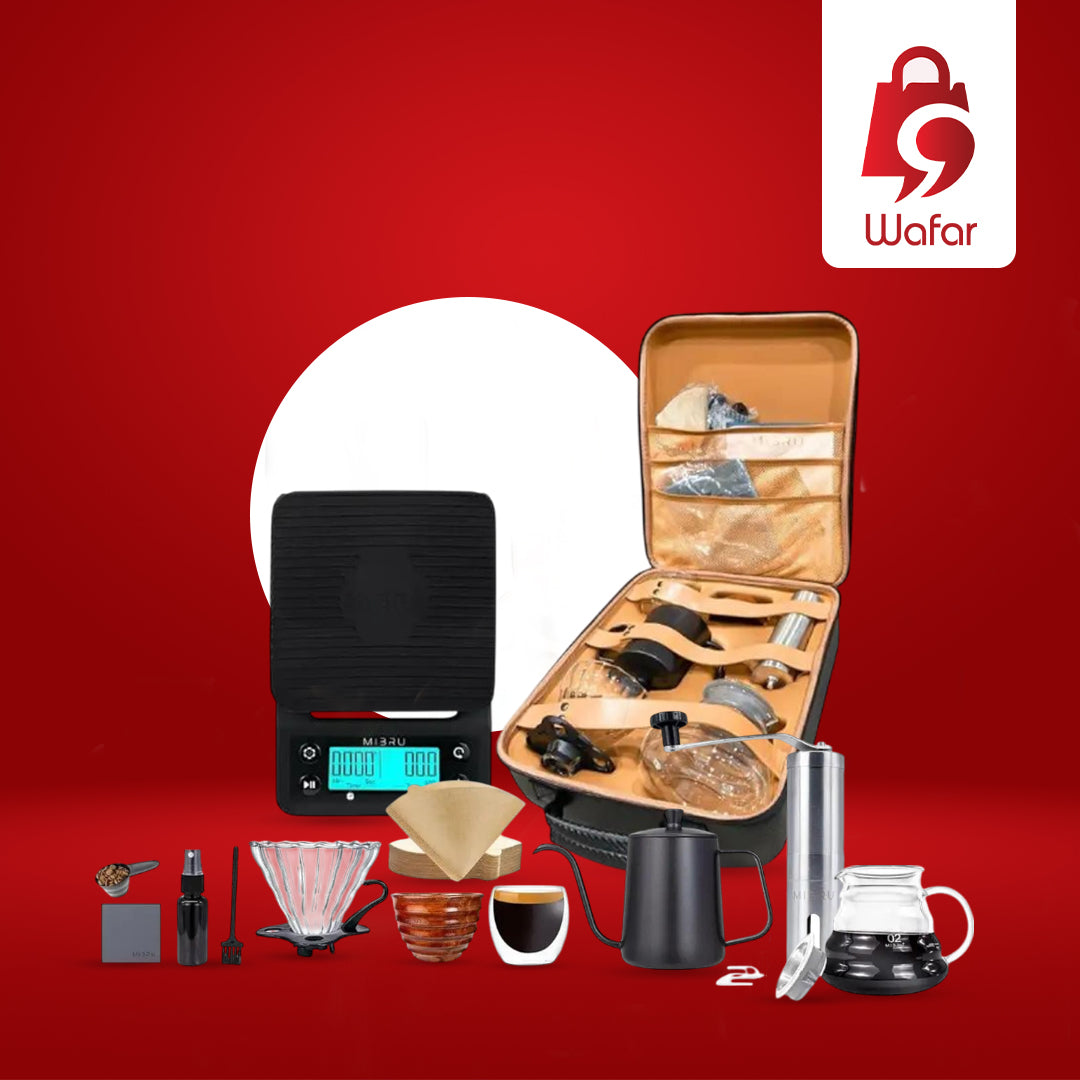 طقم V60 لتحضير القهوة أثناء السفر