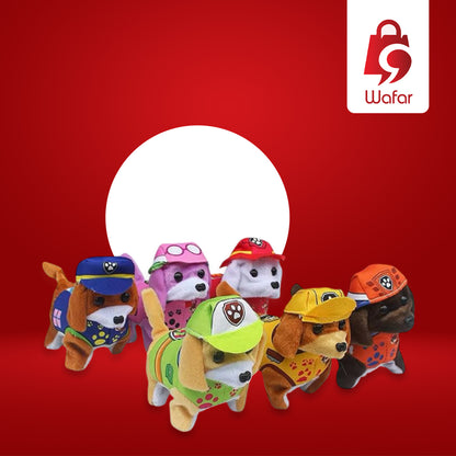 كلب محشو كهربائي يمشي وينبح