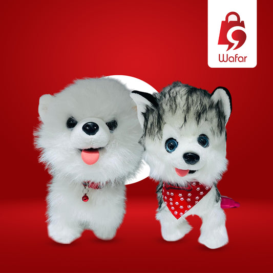 كلب آلي تفاعلي للتحكم في الصوت