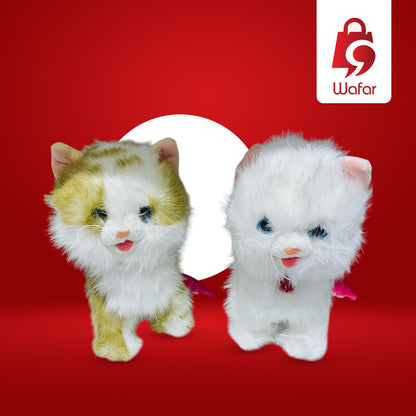 قطه آلي تفاعلي للتحكم في الصوت