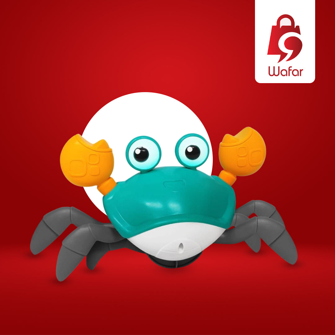 لعبة السلطعون الزاحف للأطفال والرضّع – بلإضاءة وموسيقى