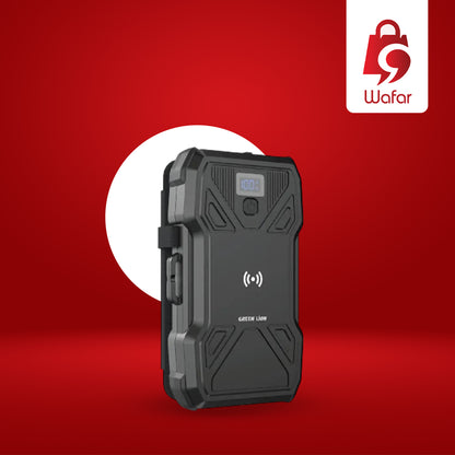 باور بانك Green Lion الشمسي بـ 5 ألواح - سعة 20000 مللي أمبير