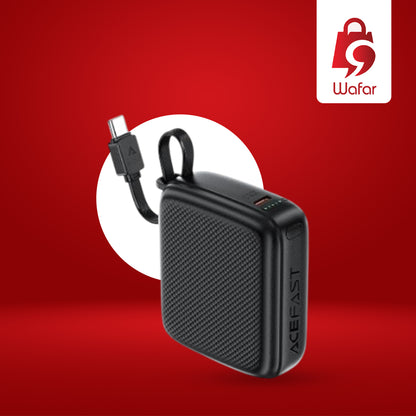 باور بانك ACEFAST M15 - سعة 10000 مللي أمبير - شحن سريع PD بقوة 20 واط
