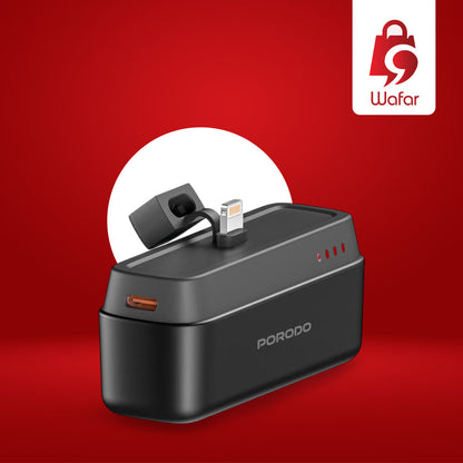 باور بانك بورودو 5000mAh بمنفذ لايتنينج