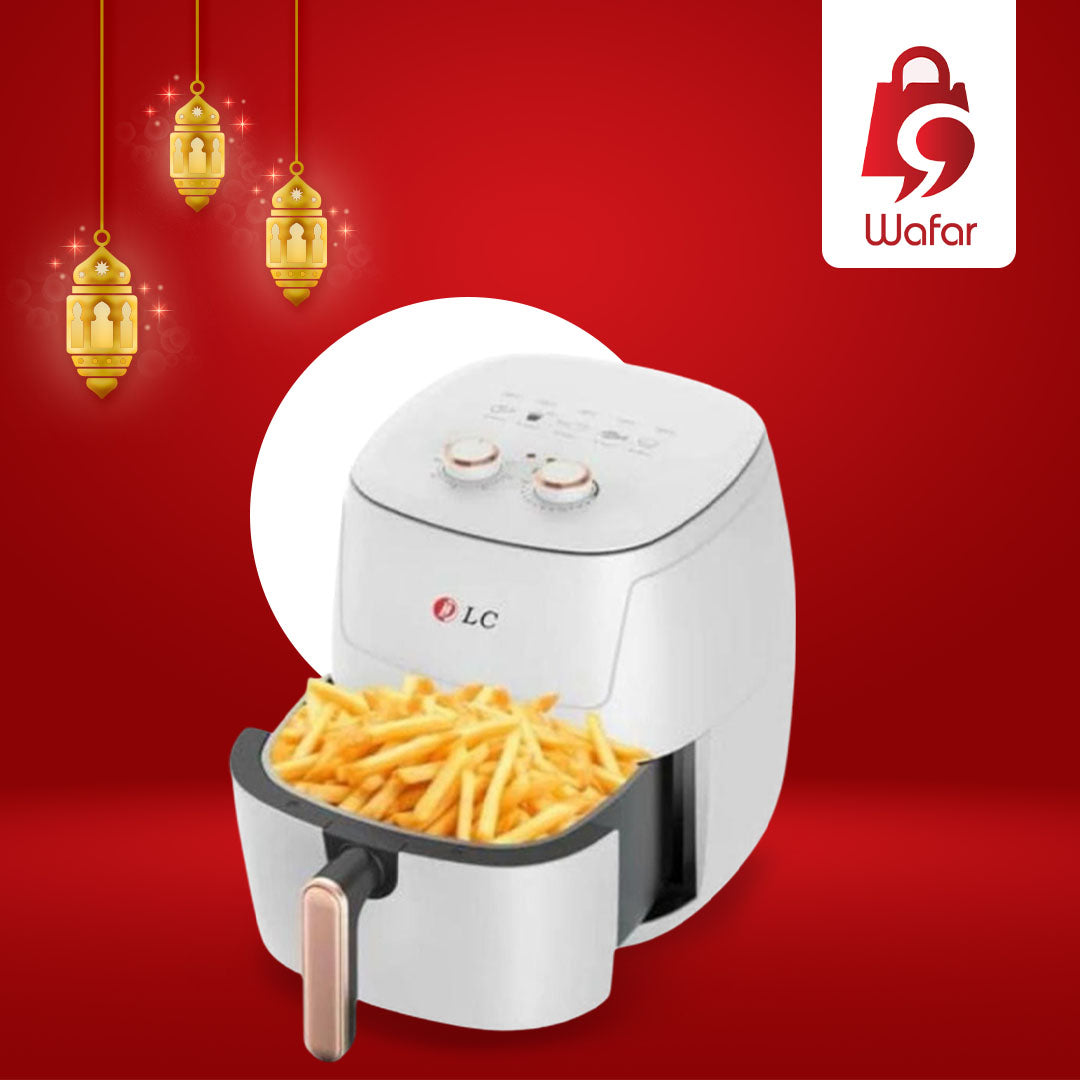 المقلاة الهوائية عالية الجودة من Generic DLC بسعة 3.6 لتر