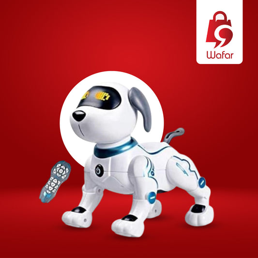 لعبة روبوت كلب بهلواني بجهاز تحكم عن بُعد