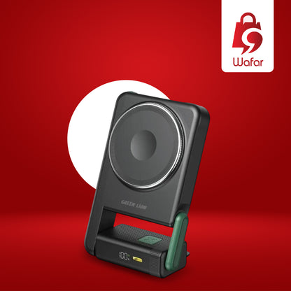 باور بانك روتكس ماج سيف 10000 مللي أمبير من جرين ليون - أسود