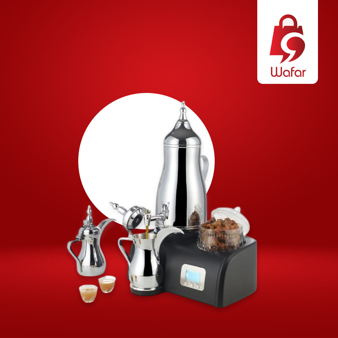 طراز GA-C94851 بغلاية كهربائية لتحضير القهوة العربية بسعة 4 لترات