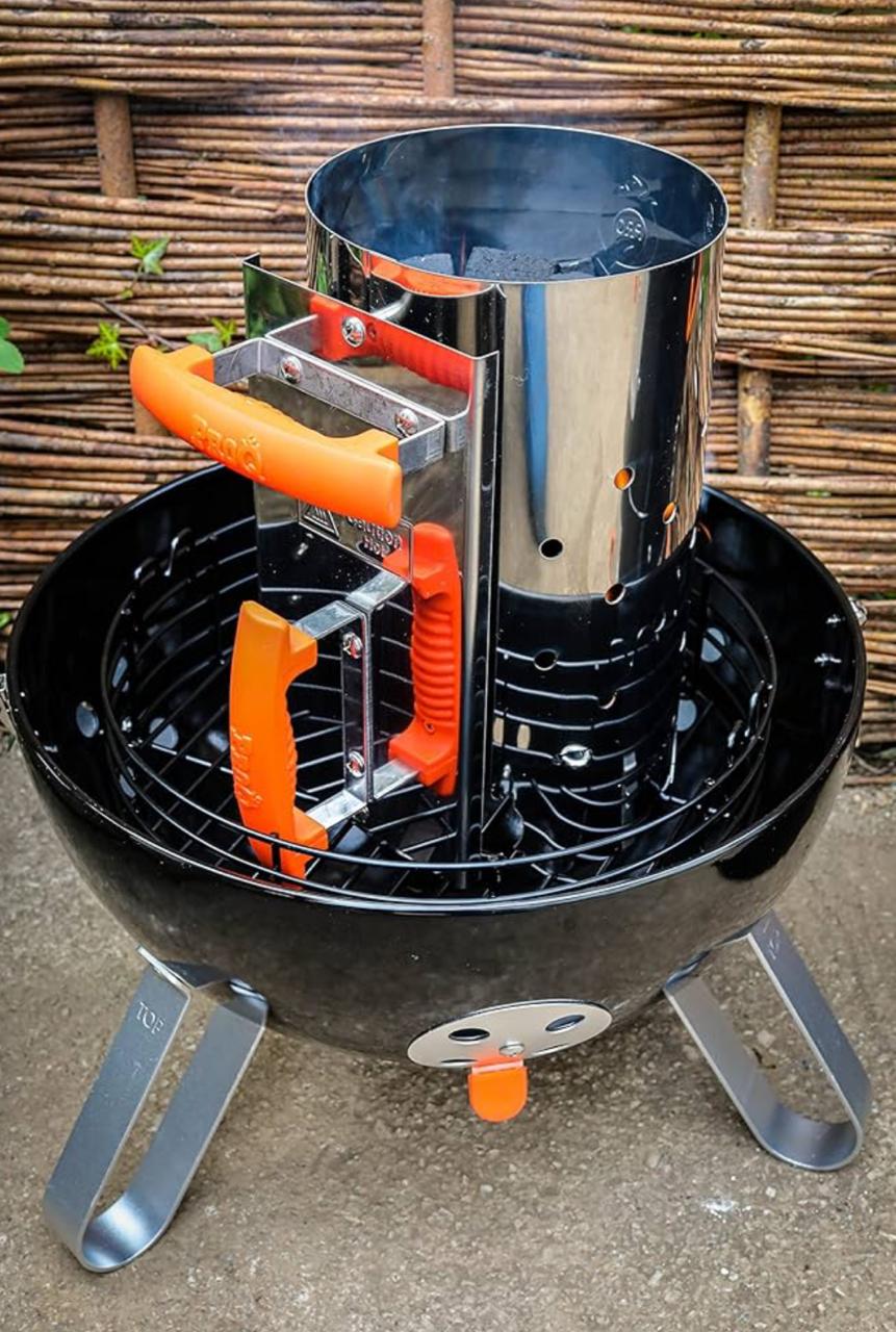 مشعل فحم من برو كيو – ستانلس ستيل (فولاذ مقاوم للصدأ)