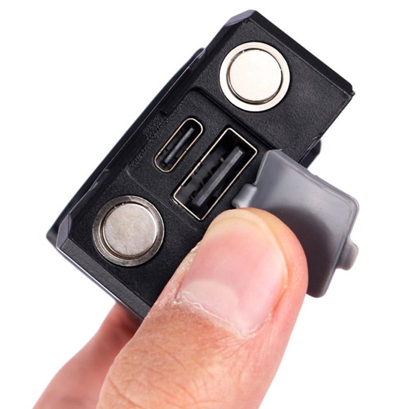 مصباح يدوي صغير متعدد الوظائف ليد كوب