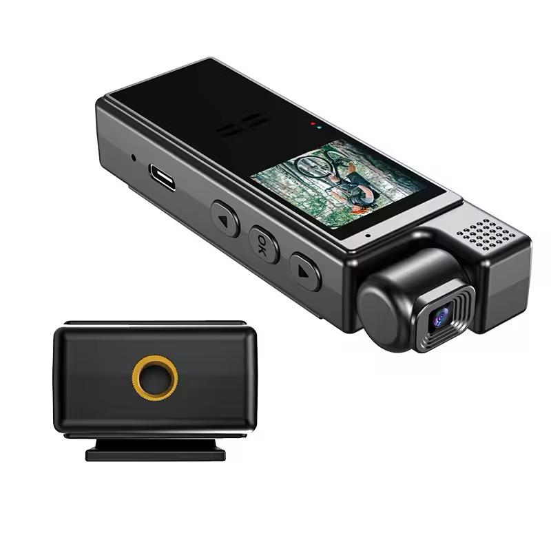 كاميرا رياضية عالية الدقة مع شاشة صغيرة