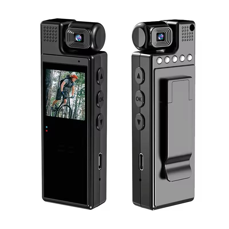 كاميرا رياضية عالية الدقة مع شاشة صغيرة