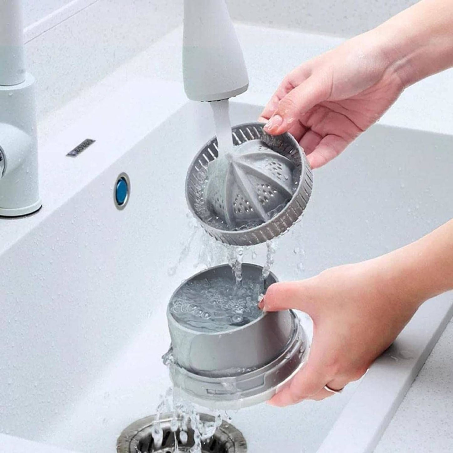 عصارة باردة DLC-36268 – كهربائية USB قابلة لإعادة الشحن لعصر الفواكه (برتقال / ليمون)