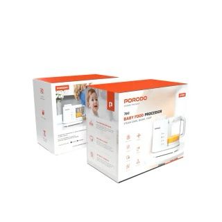معالج طعام للأطفال 7 في 1 من بورودو – أبيض – 700 واط