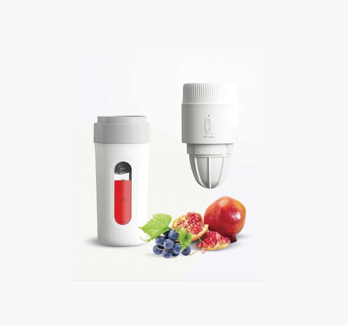 عصارة جرين لايون الذكية 3 في 1 بسعة 380 مل – أبيض