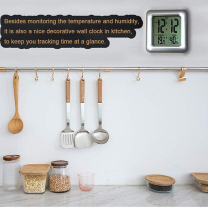 ساعة حائط كبيرة مقاومة للماء للحمام