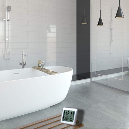 ساعة حائط كبيرة مقاومة للماء للحمام