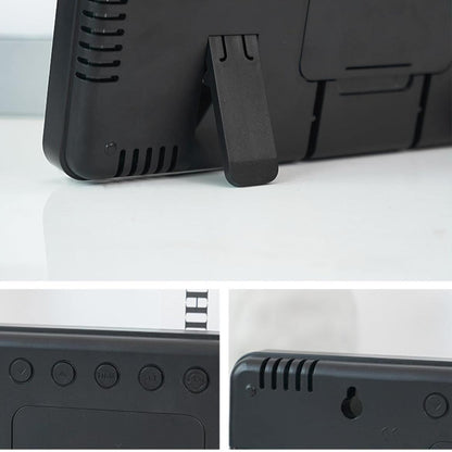 ساعة حائط متعددة الوظائف لمراقبة جودة الهواء مع كشف الفورمالديهايد