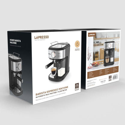 ماكينة قهوة LePresso بضغط قوي 20 بار مع فلتر كبسولات
