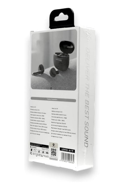 سماعة رأس لاسلكية LENYES AIR 99 – بلوتوث 5.3 بلمس ذكي وصوت HiFi ستيريو