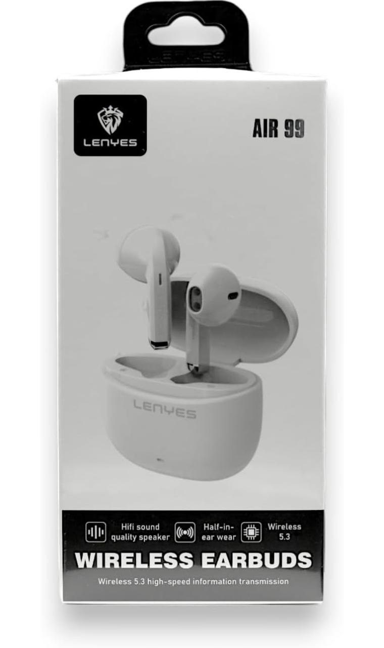 سماعة رأس لاسلكية LENYES AIR 99 – بلوتوث 5.3 بلمس ذكي وصوت HiFi ستيريو