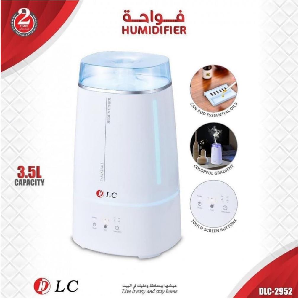 فواحة D LC بعلبة عطرية، مرطب هواء بسعة 3.5 لتر