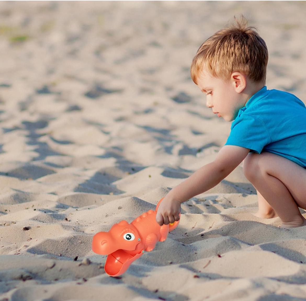 لعبة مخلب التقاط للأطفال – مجرفة على شكل مخلب سلطعون للعب بالرمل