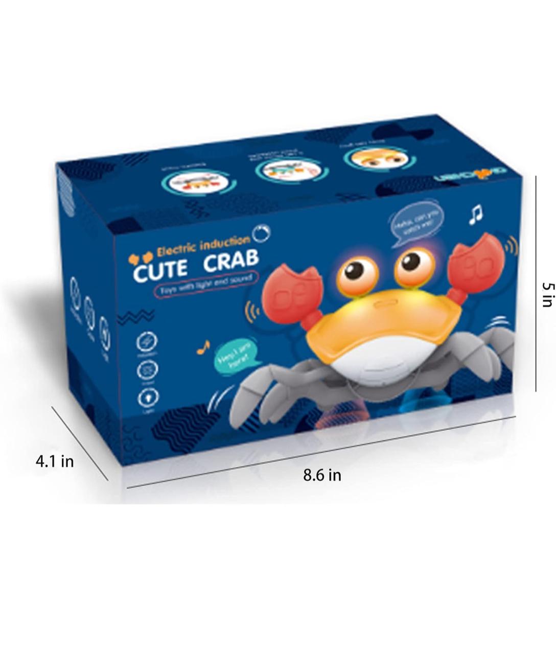 لعبة السلطعون الزاحف للأطفال والرضّع – بلإضاءة وموسيقى