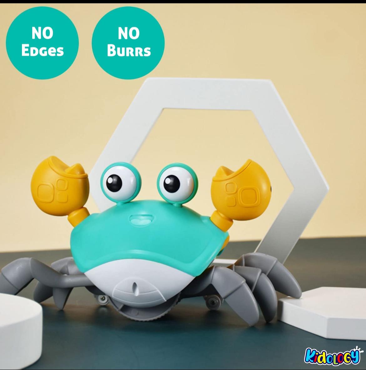 لعبة السلطعون الزاحف للأطفال والرضّع – بلإضاءة وموسيقى