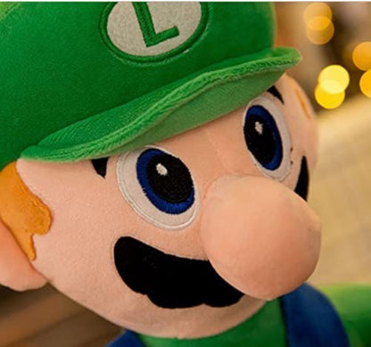 2 دمى محشوة لشخصيات ماريو – حجم كبير 15.75 إنش (40 سم)