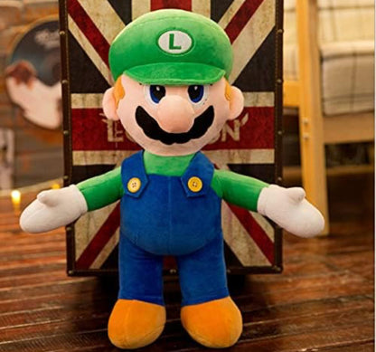 2 دمى محشوة لشخصيات ماريو – حجم كبير 15.75 إنش (40 سم)