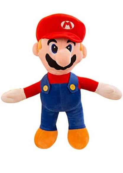 2 دمى محشوة لشخصيات ماريو – حجم كبير 15.75 إنش (40 سم)