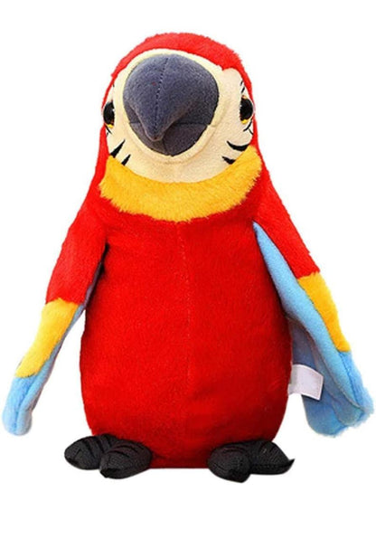 لعبة ببغاء ناطق للأطفال من BuntyTraders – يكرر ما تقوله – ببغاء مكاو محشو ملون يتكلم