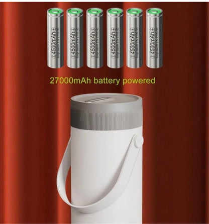 غلاية كهربائية محمولة قابلة لإعادة الشحن VVU&CCO بسعة 330 مل