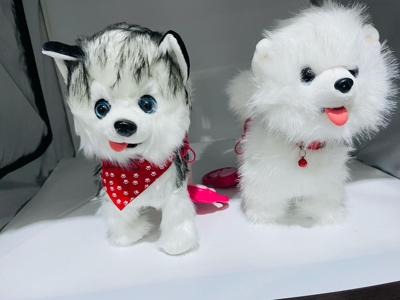 كلب آلي تفاعلي للتحكم في الصوت