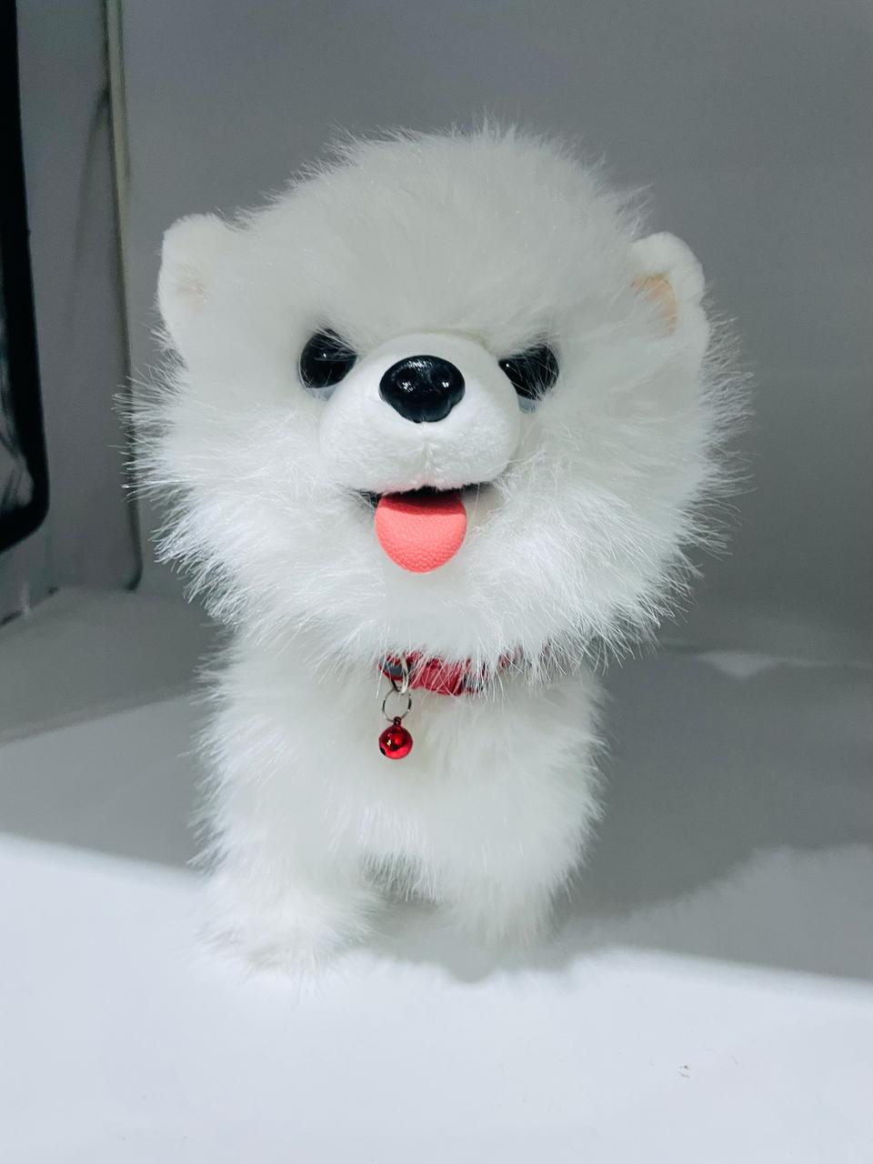 كلب آلي تفاعلي للتحكم في الصوت