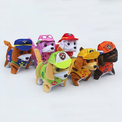 كلب محشو كهربائي يمشي وينبح