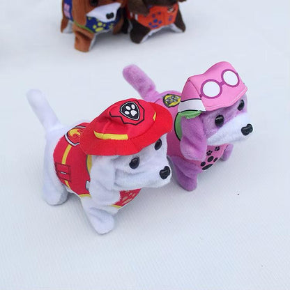 كلب محشو كهربائي يمشي وينبح