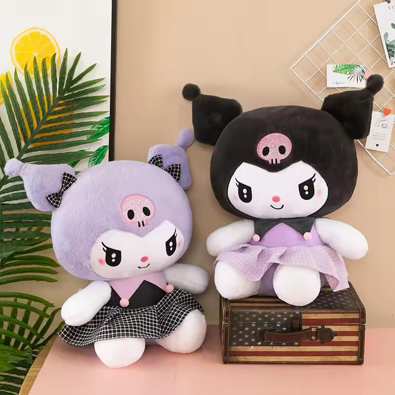 دمية كاواي سانريو كورومي القطيفة دمية محشوة بأشكال كرتونية للأطفال