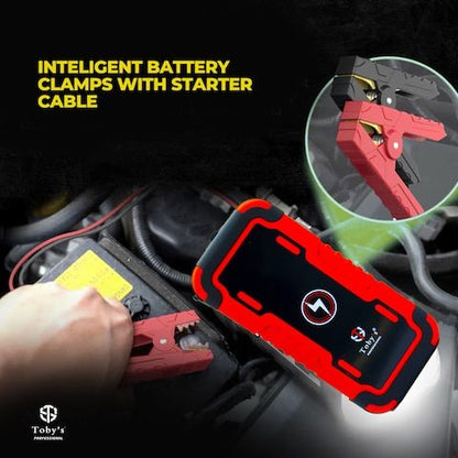 جهاز تشغيل السيارة القوي Toby's TBS X8 بسعة 8000mAh و29.6 واط/ساعة