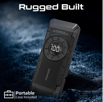 باوربانك مع بطارية تشغيل سيارة بقدرة 1200 أمبير / 12 فولت