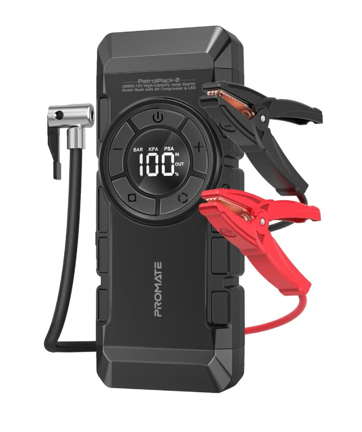 باوربانك مع بطارية تشغيل سيارة بقدرة 1200 أمبير / 12 فولت