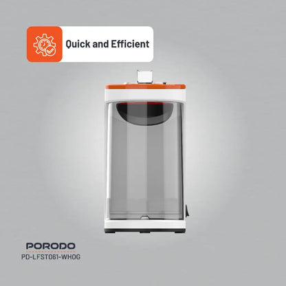 صانعة الفشار من بورودو لايف ستايل - أبيض/برتقالي