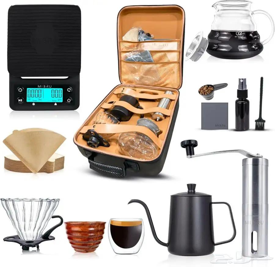 طقم V60 لتحضير القهوة أثناء السفر