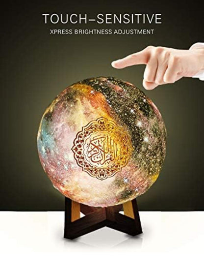 سماعة القرآن الكريم من Kaulbiat – مع مصباح، بلوتوث، وتحكم عبر تطبيق الهاتف