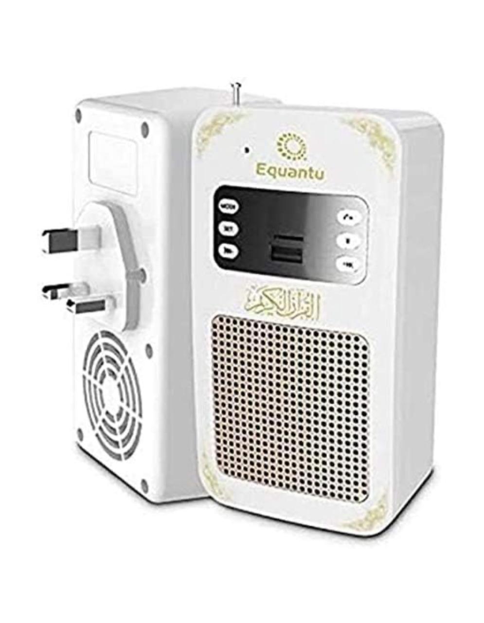 سماعة القرآن الذكية الجداريّة Equantu SQ-669 مع ريموت – بلوتوث / راديو / USB وSD