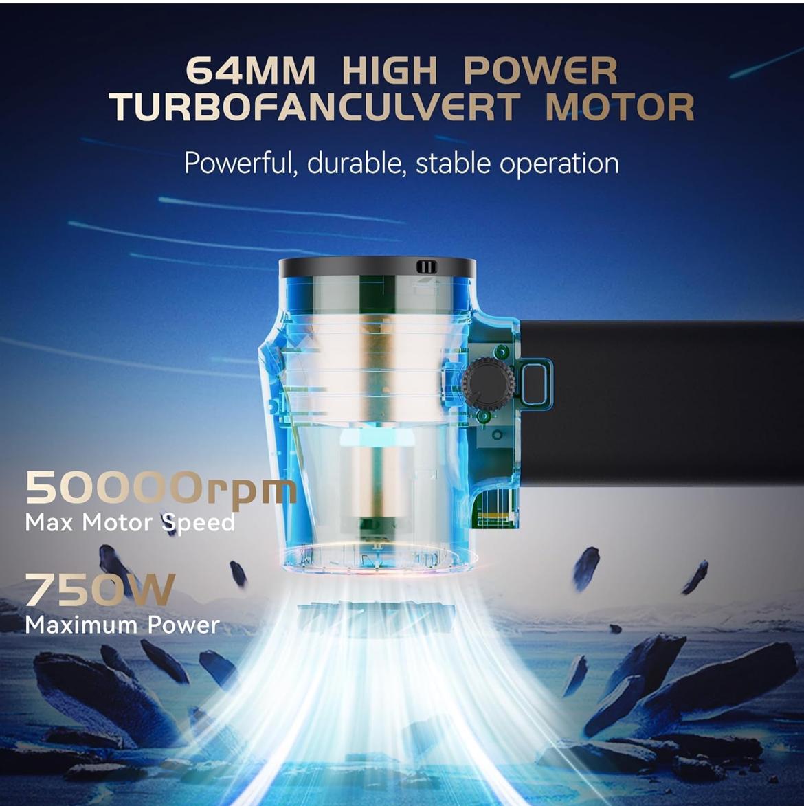 مجفف ومروحة تربو لتجفيف السيارات من بوستر – TF64A2